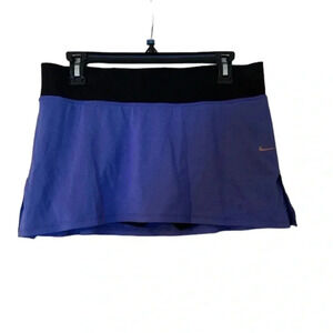 Nike Dri Fit Knit Running Tennis Skirt Skort Size M